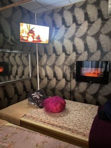 Az újpesti Wai Thai Masszázs szalon belső tere