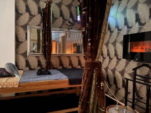 Az újpesti Wai Thai Masszázs szalon belső tere